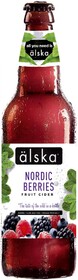Напиток игристый пуаре Alska лесные ягоды 4% 0.5л Швеция