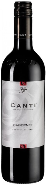 Вино Canti Cabernet красное сухое 0,75 л