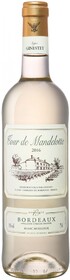 Вино Tour de Mandelotte Bordeaux AOC Blanc Moelleux, 0.75 л