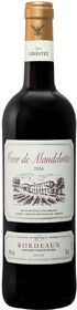 Вино Tour de Mandelotte Bordeaux AOC Rouge Sec, 0.75 л