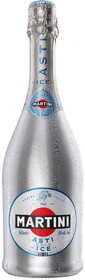Вино игристое MARTINI Asti Ice Пьемонт DOCG белое сладкое, 0.75л Италия, 0.75 L