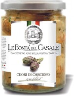 Артишоки Le Bonta' del Casale сердцевины по-деревенски , 314 мл, стекло