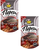 Перец чёрный молотый Приправыч, 100 гр., дой-пак