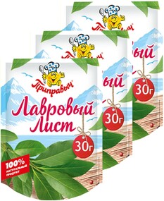 Лавровый лист Приправыч, 30 гр., сашет