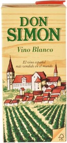 Вино Don Simon белое сухое 11% 1л