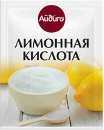 Лимонная кислота Айдиго  25 гр
