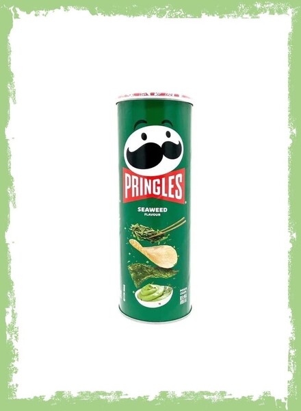 Pringles (Принглс) чипсы со вкусом васаби и водорослей нори, Китай(China),110г