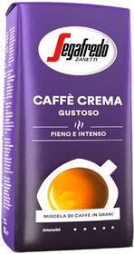Кофе зерно Крема Густо Crema Gustoso Сегафредо 1кг м/у Segafredo
