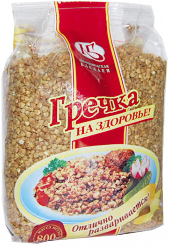 Крупа На здоровье гречневая  800 гр Ас-трейд