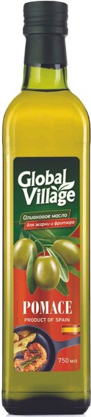 Масло Global Village оливковое рафинированное 0.75л