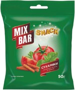 Сухарики Mixbar ржано-пшеничные со вкусом томата и зелени 50г