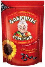 Семечки Бабкины жареные 300 гр Кдв яшкино
