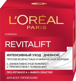 Крем для лица дневной L'Oreal Paris Ревиталифт, 50 мл