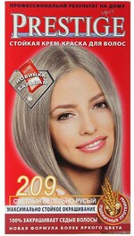 Краска для волос Prestige 209 - Светлый пепельно-русый, 50/50 мл.
