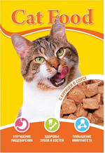 Корм Cat Food для кошек с курицей  85 гр Аллер Петфуд