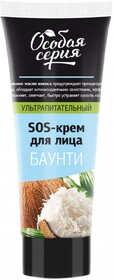 Крем для лица Особая серия SOS ультра питательный Баунти 75 мл