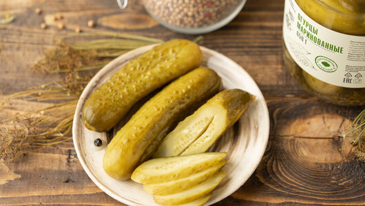 Огурцы маринованные, 650 г