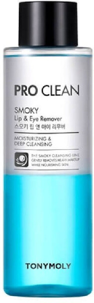 Средство для снятия макияжа с губ и глаз PRO CLEAN SMOKY Lip & Eye Remover, 100 мл