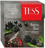 Чай Tess Berry Bar черный 20 пирамидок по 1.8 г