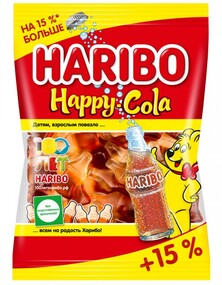 Жевательный мармелад Haribo Хэппи Кола 80 г