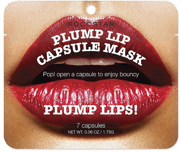 Капсульная Сыворотка для увеличения объема губ (7 капсул)/ Plump Lip Capsule Mask Pouch