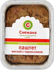 Паштет Снежана мясной с черносливом 200г