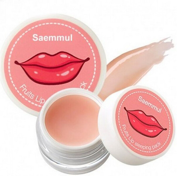 Маска для губ фруктовая ночная Saemmul Fruits Lip Sleeping Pack, 9 г