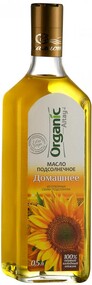 Масло Organic life подсолнечное Домашнее, 500мл