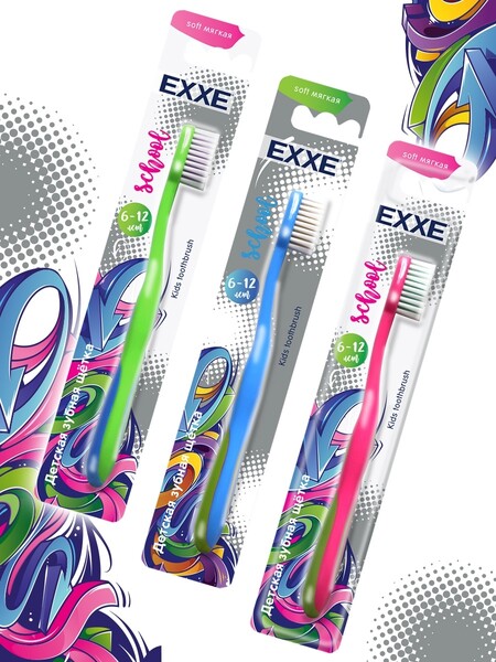 Зубная щетка мягкая щетина/3