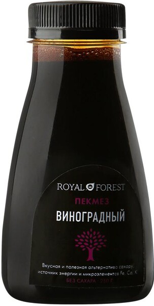 Пекмез Royal Forest Виноградный, 250г
