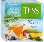 Чай Tess Pina Colada зеленый 20 пирамидок по 1.8 г
