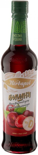 Сироп Herbapol со вкусом вишни 420 мл