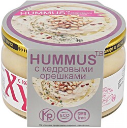 Хумус Полезные продукты Тайны востока с кедровыми орешками 200 г