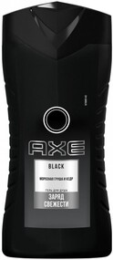 Гель для душа мужской AXE Black, 250мл Россия, 250 мл