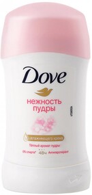 Дезодорант-антиперспирант стик женский DOVE Нежность пудры, 40мл Россия, 40 мл