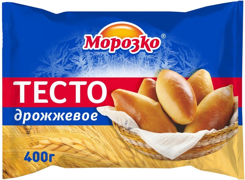 Тесто дрожжевое МОРОЗКО, 400г Россия, 400 г
