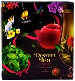 Чай Curtis Dessert Blooming Tea Collection Ассорти черный/зеленый 8 вкусов по 5 пакетиков (чай-цветок)