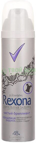 Rexona Дезодорант-антиперспирант Длительная защита Чистый бриллиант 150 мл
