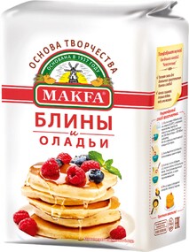 Смесь Makfa для выпечки Блины Классические домашние, 1кг