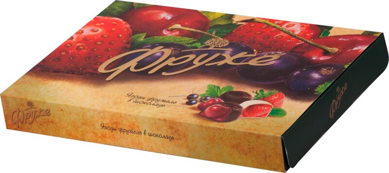 Конфеты ФРУЖЕ Фружеле Ягоды в шоколаде, 110г