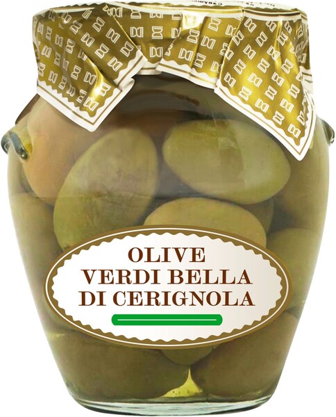 Оливки DOLCE ALBERO зеленые Bella di cerignola 580мл