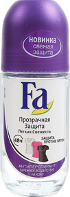 Антиперспирант Fa Sport Прозрачная защита 50 мл
