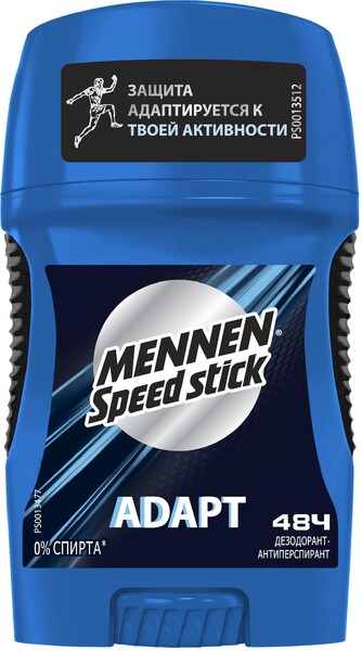 Мужской дезодорант-стик Mennen Speed Stick Adapt 50 г