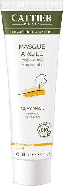 Маска для лица Cattier На основе желтой глины 100 мл