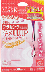 Маска для лица Japan Gals Pure5 Essence с тамариндом и плацентой 2х15 шт
