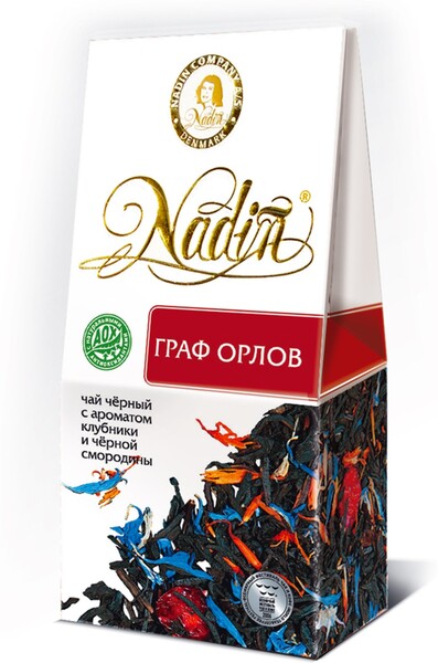 Чай Nadin Граф Орлов черный 50 гр
