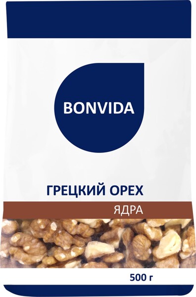 Грецкий орех BONVIDA, 500г