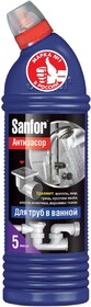 Средство для прочистки труб SANFOR в ванной, 0.75кг