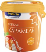 Продукт молокосодержащий ЛЕНТА Мягкая карамель 5% без ЗМЖ, 400г Россия, 400 г