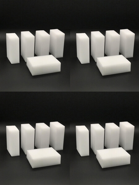 Меламиновая хозяйственная губка, ластик 